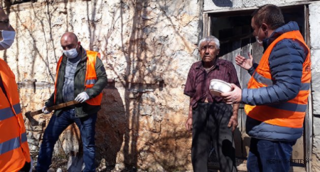 Andırın'da Vefa Destek Grubu çalışmaları