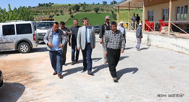 ARMUTLU TAZİYE EVİ ÇEVRE DÜZENLEME ÇALIŞMALARI TAMAM