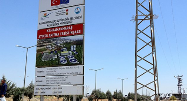 ATIKSU ARITMA TESİSİNDE ŞEBEKE BAĞLANTILARI YAPILIYOR