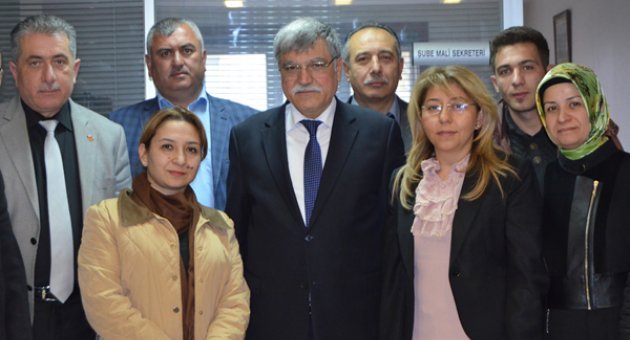 Ayşe Kazlı’dan, TES-İŞ Sendikasına Ziyaret