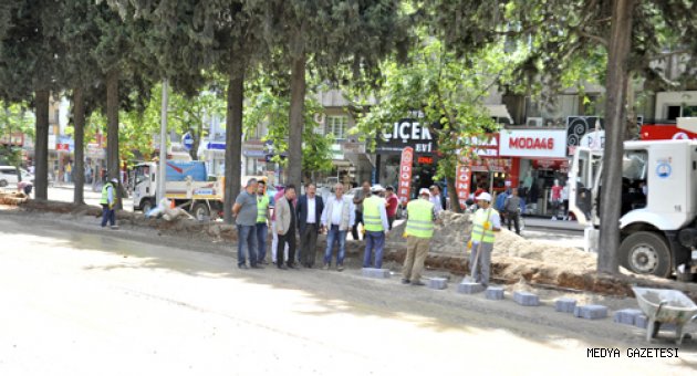 AZERBAYCAN BULVARI’NDA GENİŞLETME ÇALIŞMALARI