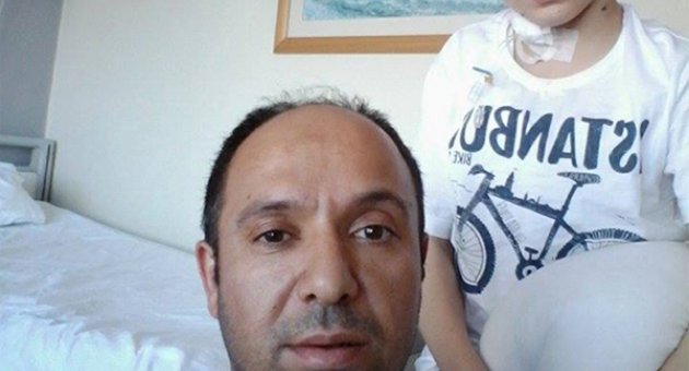 BABA OĞLUNA BÖBREĞİNİ VERDİ