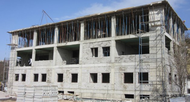 BAHÇELİEVLER SOSYAL TESİSLERİ İNŞAATI DEVAM EDİYOR