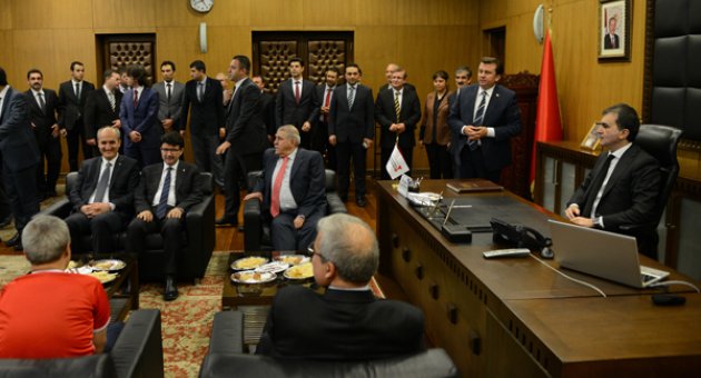 BAKAN ÇELİK’TEN BÜYÜKŞEHİR’E ZİYARET
