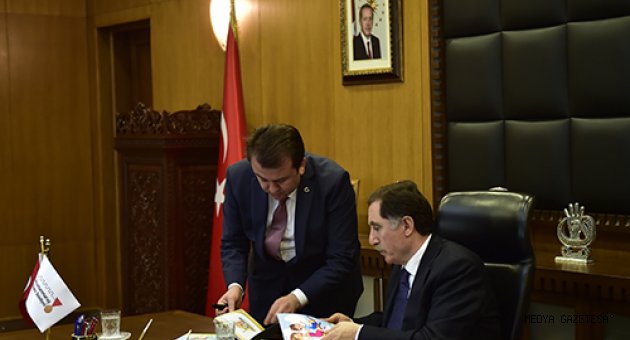 BAŞ DENETÇİ MALKOÇ’TAN BÜYÜKŞEHİR’E ZİYARET