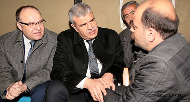BAŞBAKAN YADIMCISI KAYNAK HEYELAN BÖLGESİNDE