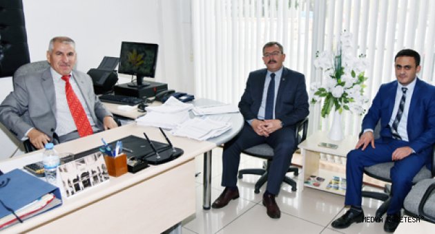 BAŞKAN AYDIN’DAN, PTT MÜDÜRLÜĞÜNE 177. YIL ZİYARETİ