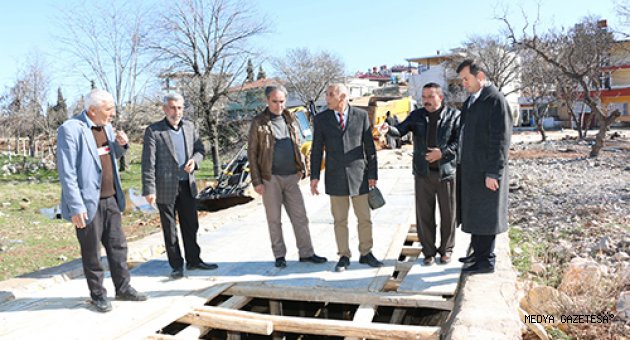 BAŞKAN BOZDAĞ; SÖZ VERDİK YAPIYORUZ