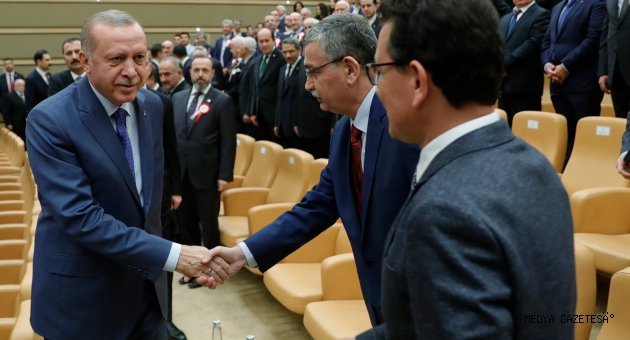 BAŞKAN ERDOĞAN İLE GÜVENÇ YAN YANA