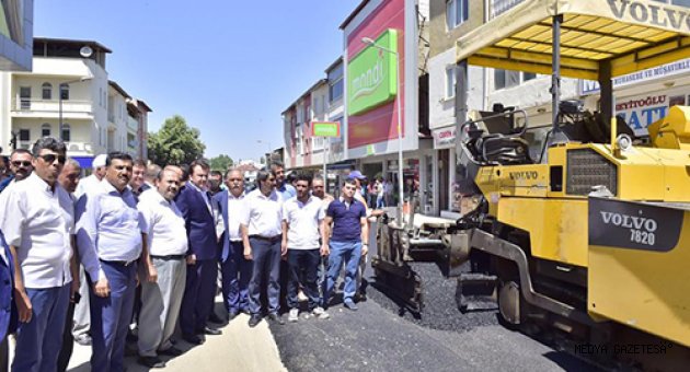 BAŞKAN ERKOÇ, AFŞİN’DE İNCELEMELERDE BULUNDU