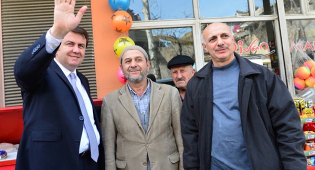 BAŞKAN ERKOÇ DİVANLI TAZİYE EVİNDE İNCELEMELERDE BULUNDU