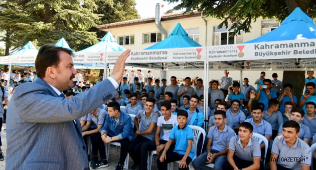 BAŞKAN ERKOÇ: “EĞİTİMLİ VE DONANIMLI BİR NESİL EN ÖNEMLİ SERMAYEMİZDİR”