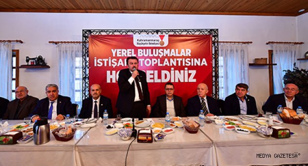 BAŞKAN ERKOÇ: “EKONOMİK YÖNDEN KALKINMA İÇİN DE GAYRET EDİYORUZ”