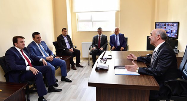 BAŞKAN ERKOÇ ESENTEPE ORTAOKULU’NDA