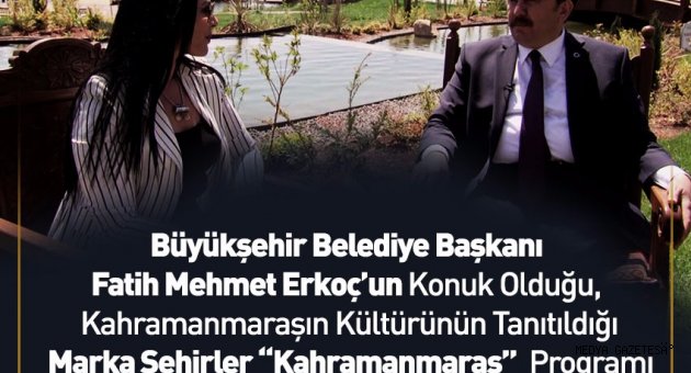 BAŞKAN ERKOÇ KAHRAMANMARAŞ PROGRAMINDA
