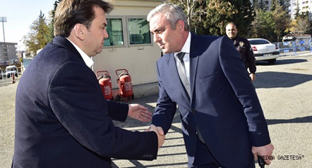 BAŞKAN ERKOÇ’TAN ÇEVİK KUVVET’E ZİYARET