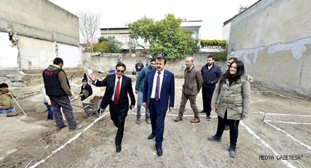 BAŞKAN ERKOÇ’TAN GERMENİCİA’DA İNCELEME