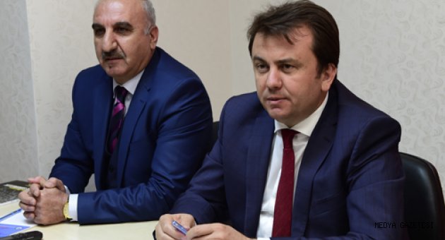 BAŞKAN ERKOÇ’TAN HİZMET-İŞ’E ZİYARET