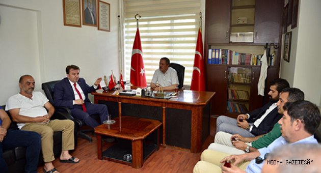 BAŞKAN ERKOÇ’TAN MHP’YE ZİYARET