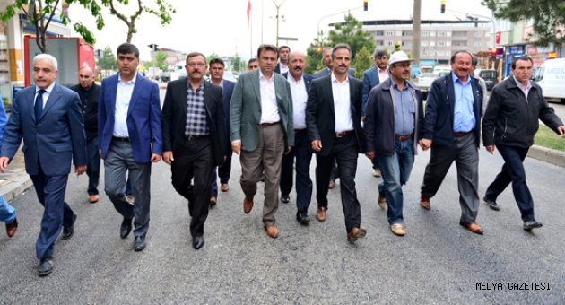 BAŞKAN ERKOÇ: “YOLLARIMIZI MODERNİZE EDİYORUZ”