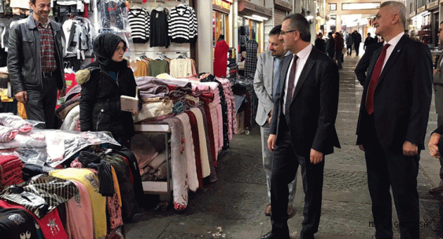 Başkan Güngör’den Esnaf Ziyareti