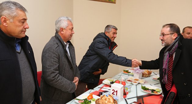 BAŞKAN GÜVEN, MUHTARLARLA BİR ARAYA GELDİ