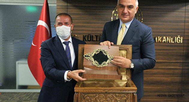 Başkan Kervancıoğlu Kent Turizminin Kalkınabilmesi İçin Bu kez de Turizm Bakanlığında…