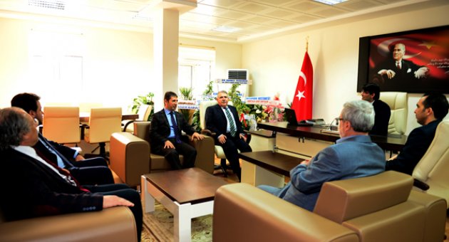 BAŞKAN MAHÇİÇEK’DEN SAĞLIK TEŞKİLATINA NEZAKET ZİYARETLERİ