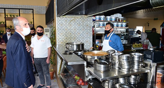 BAŞKAN OKAY’DAN ESNAF ZİYARETİ