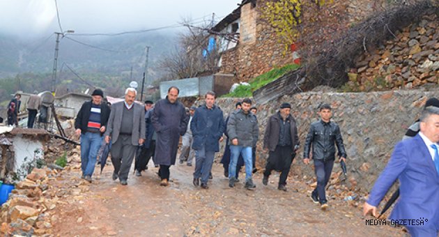 BAŞKAN OKUMUŞ, AFETZEDELERİN YARDIMINA YETİŞTİ