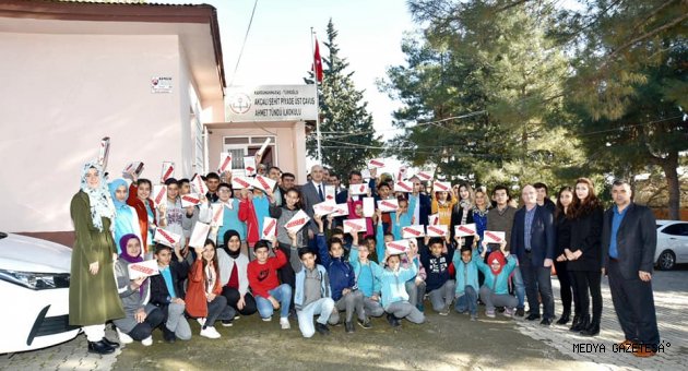 BAŞKAN OKUMUŞ’DAN; ÖĞRENCİLER MANGALA OYUN SETİ
