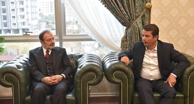 Başkan OKUMUŞ’UN MİSAFİRİ MEHMET GÖRMEZ