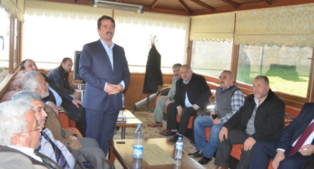 BAŞKAN ‘OSMAN OKUMUŞ’, MUHTARLARLA BİR ARAYA GELDİ