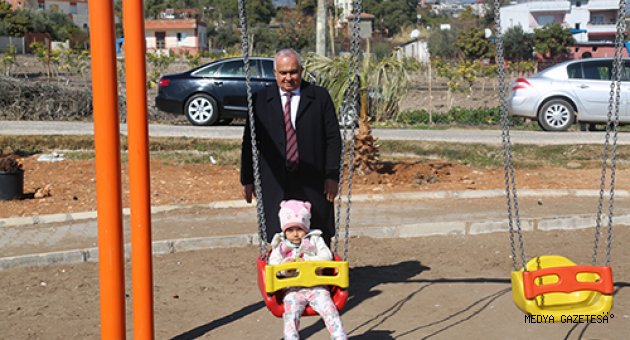 BAŞKAN TOLLU YENİ PARKLARI DENETLİYOR
