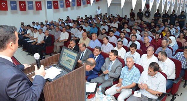 BAZI ALACAKLARIN YENİDEN YAPILANDIRILMASINA İLİŞKİN BİLGİLENDİRME TOPLANTISI YAPILDI