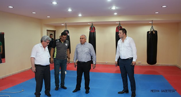 BELEDİYEDEN SPOR SALONU HİZMETİ