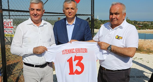 BELEDİYE'DEN SPORA BÜYÜK DESTEK