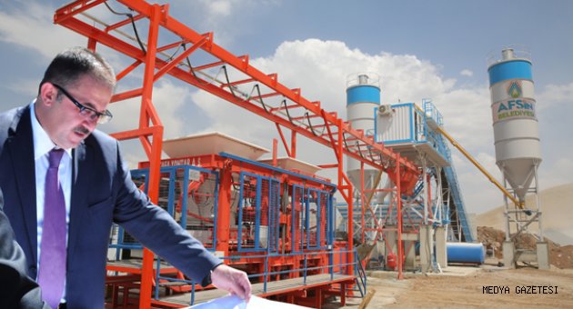 BETON ELEMANLARI ÜRETİM TESİSİ GÖREVE HAZIR…