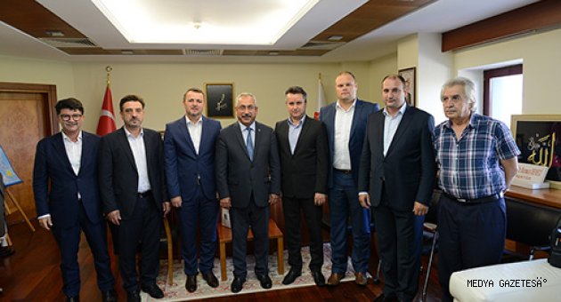 Bosna-Hersek’li Yetkililerden KSÜ Rektörü Deveci’ye Ziyaret