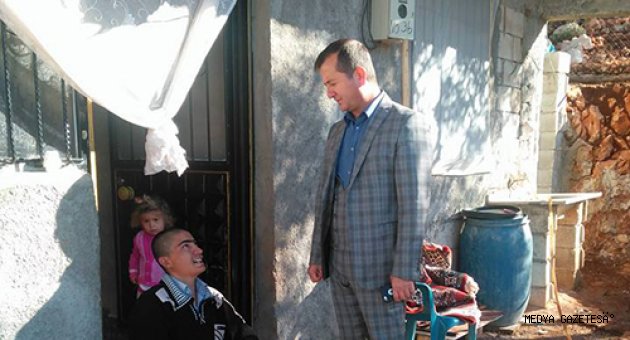 BOZDAĞ, ENGELLİ GENÇ OSMAN KADİROĞLU’NUN TALEBİNE KAYITSIZ KALMADI.