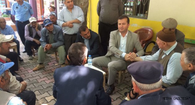 BOZDAĞ MAKAM ODASINDA DEĞİL HALKIN ARASINDA!