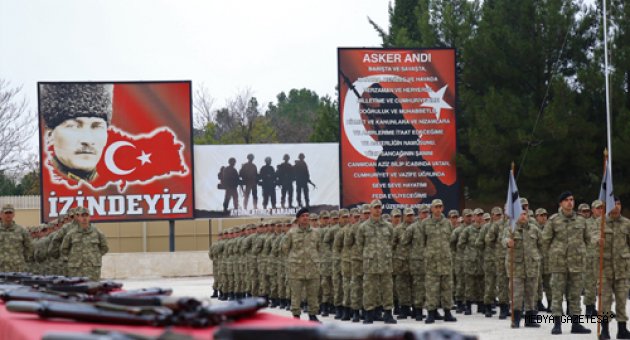 Burdur'da 251 uzman erbaş yemin etti
