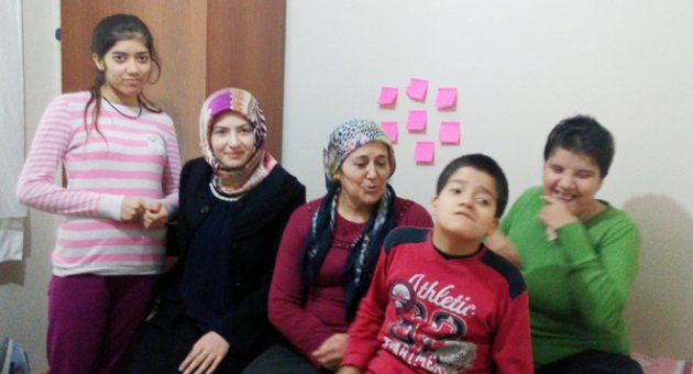 BÜYÜKŞEHİR BELEDİYESİNDEN, ENGELLİ AİLELERE ZİYARET