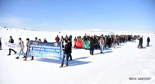 BÜYÜKŞEHİR’DEN 1.KAFKAS GENÇLİK KAR FESTİVALİ