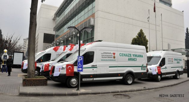 BÜYÜKŞEHİR’DEN 12 ADET CENAZE HİZMET ARACI DAHA…