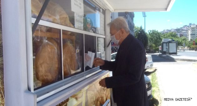 Büyükşehir’den 65 yaş üzerine maske