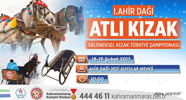BÜYÜKŞEHİR’DEN ATLI KIZAK ETKİNLİĞİ