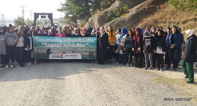 BÜYÜKŞEHİR’DEN BAYANLARA DOĞA YÜRÜYÜŞÜ