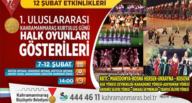 BÜYÜKŞEHİR’DEN BİR İLK DAHA: HALK OYUNLARI GÖSTERİLERİ