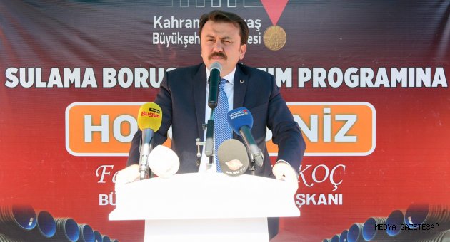 BÜYÜKŞEHİR’DEN ÇİFTÇİLERE CAN SUYU